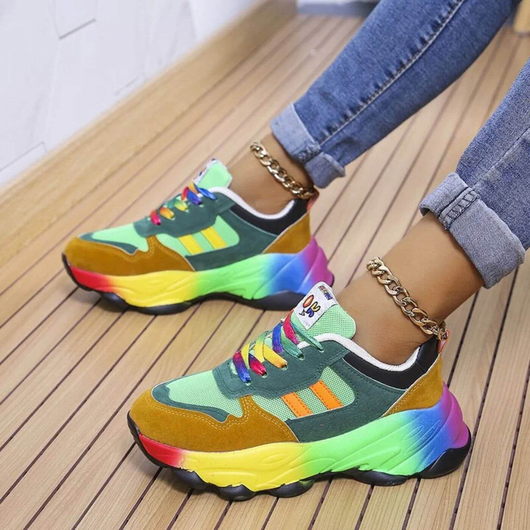 Aurora | Färgglada ortopediska sneakers för komfort och stil