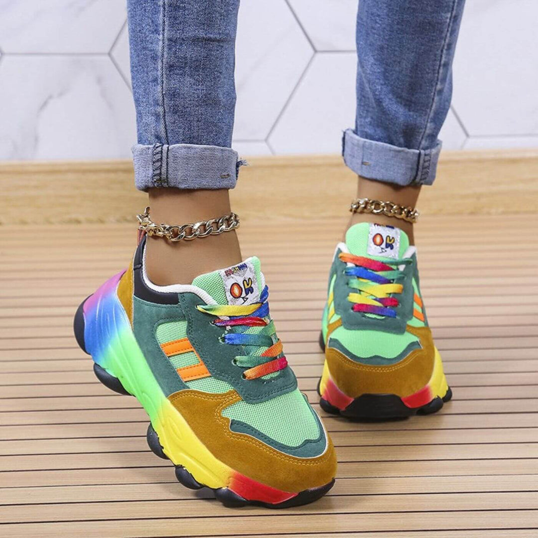 Aurora | Färgglada ortopediska sneakers för komfort och stil