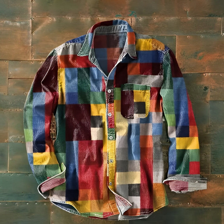 Maks | Färgglad vintage skjorta